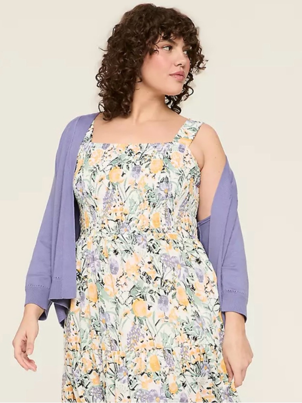 Lane Bryant Purple Cardigan Shrug NWT 18/20 2X